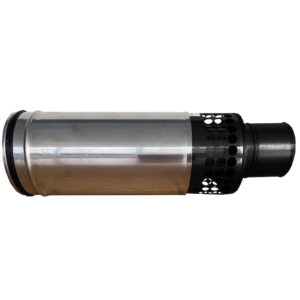 Low Level SHORT Terminal Kit incs Cage, Flashing & Collar (Terminal end painted black)