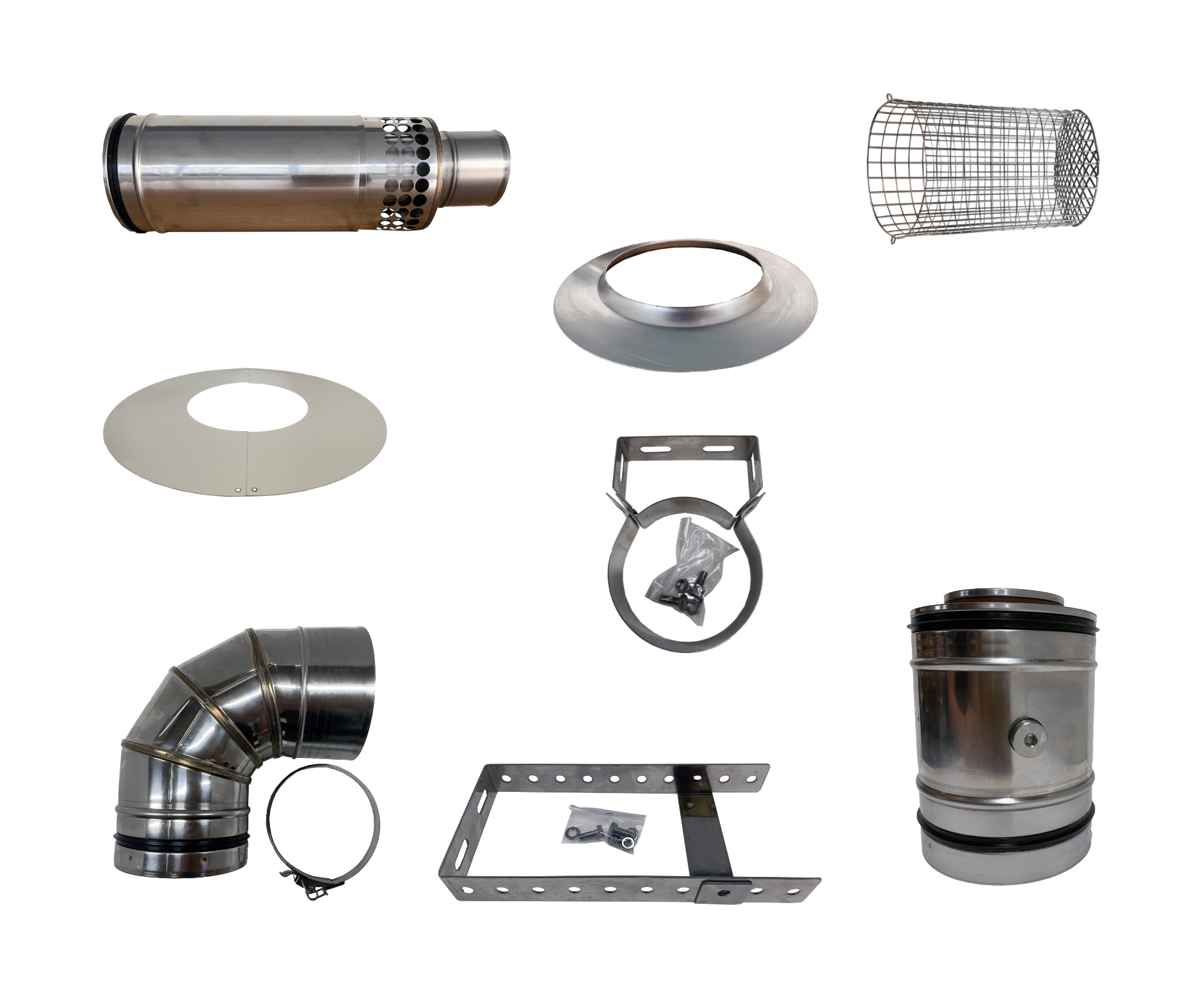 High Level Top Exit SHORT Terminal STARTER KIT (Stainless Steel Terminal)