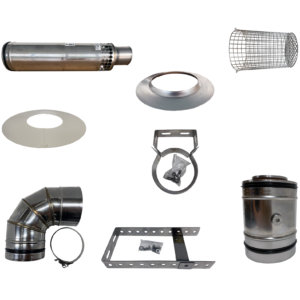 High Level Top Exit LONG Terminal STARTER KIT (Stainless Steel Terminal)